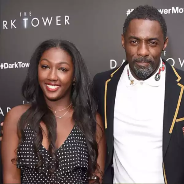 Beautiful Photo Of Acto Idris Elba And His Beautiful Daughter